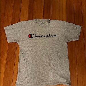 Champion Heather Gray Short Sleeve Tee